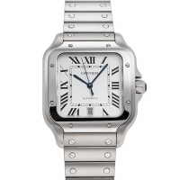 カルティエコピー時計旗艦店 WSSA0018 サントス ドゥ シルバー メンズ 新作掲載