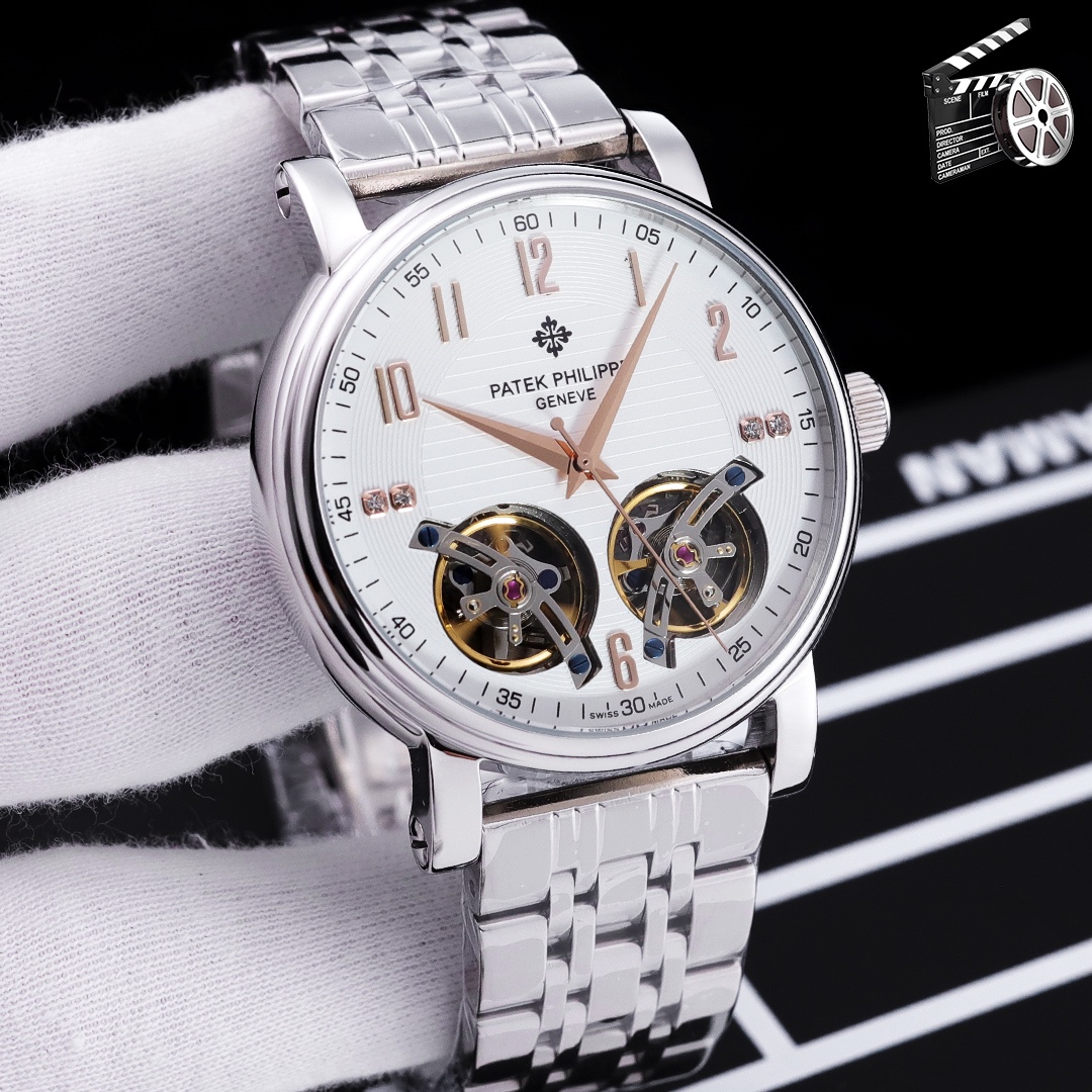 高級感コピー腕時計パテック フィリップ ダブル フライホイール 高貴なスタイルPP82985