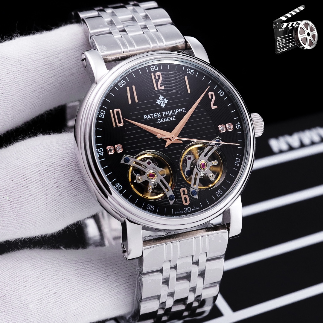 高級感コピー腕時計パテック フィリップ ダブル フライホイール 高貴なスタイルPP82985[1]