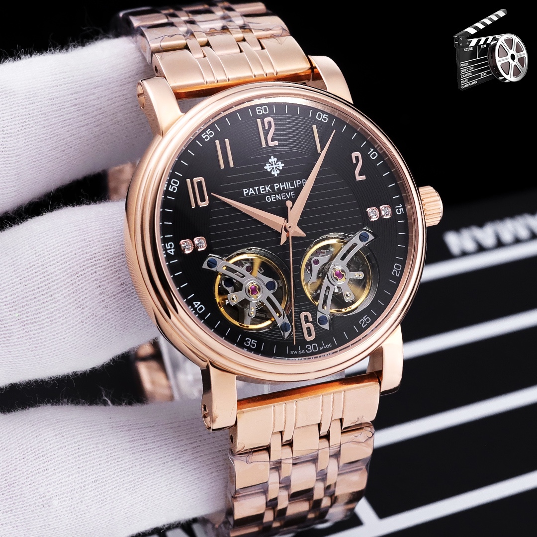高級感コピー腕時計パテック フィリップ ダブル フライホイール 高貴なスタイルPP82985[3]
