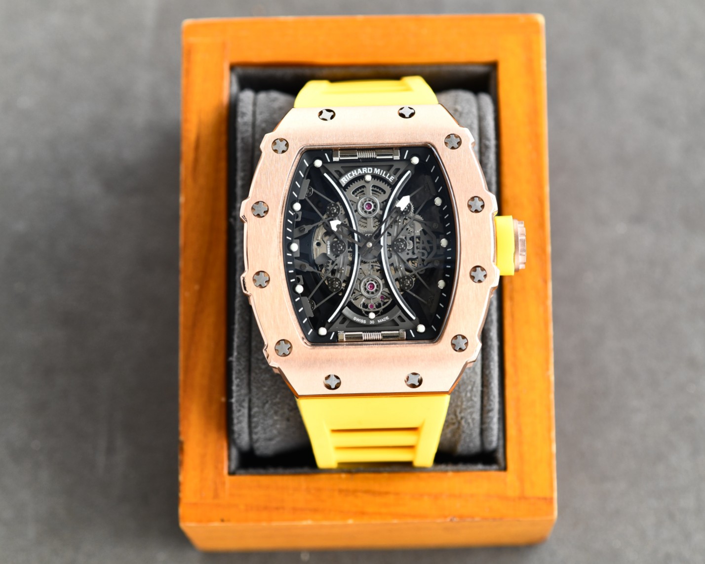リシャールミル高級メンズ腕時計43mm RM053-01