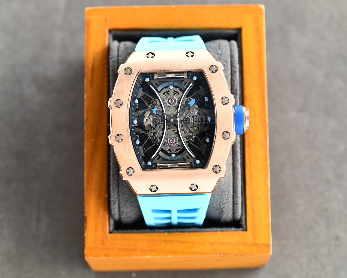 リシャールミル高級メンズ腕時計43mm RM053-01[2]