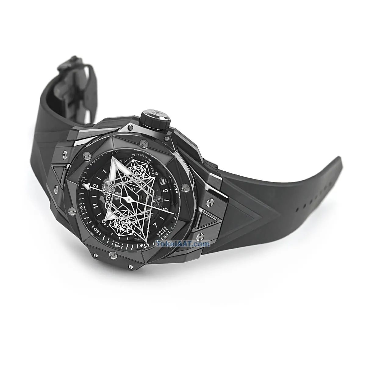 限定250本 Hublotビッグバン ウニコ サンブルーII ブラックマジック 418.CX.1107.RX.MXM22[2]