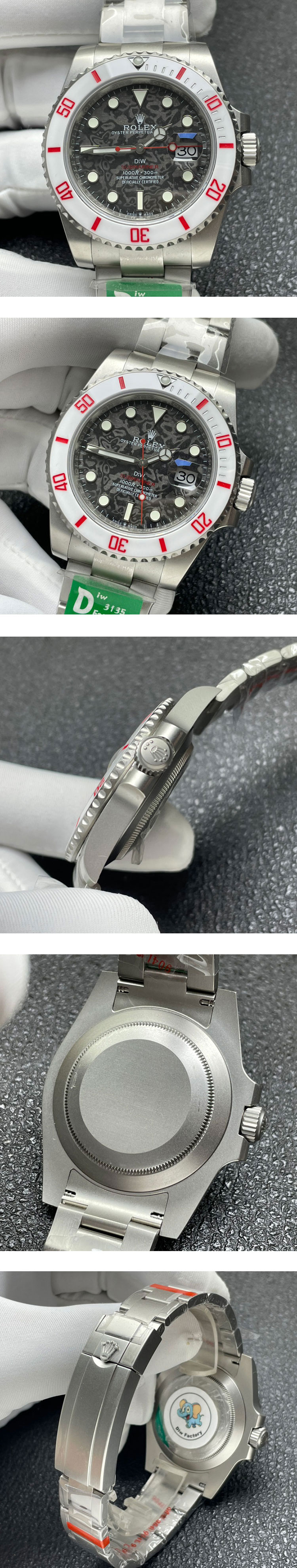 DIWのメンズ腕時計ロレックス サブマリーナーコピー  3135ムーブ Automatic特別モデル