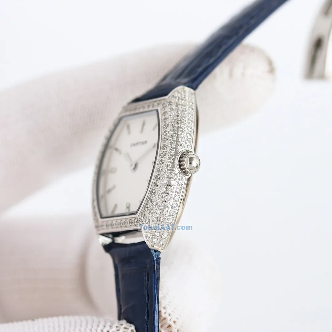 【超リアルな写真撮影】Cartier-カルティエコピーミニ レディバレルタイプ838BJ10[8]