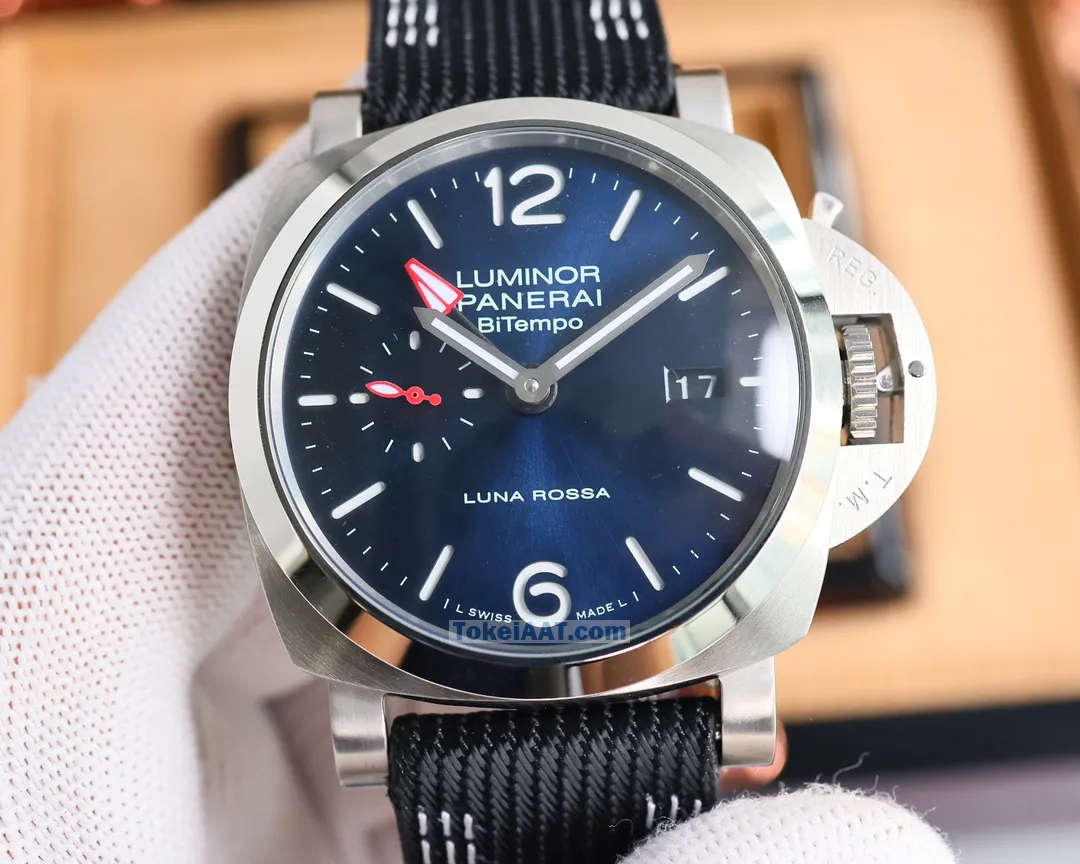 パネライルミノール マリーナ GMT 日付表示付PM118803 - 贈り物に最適[3]