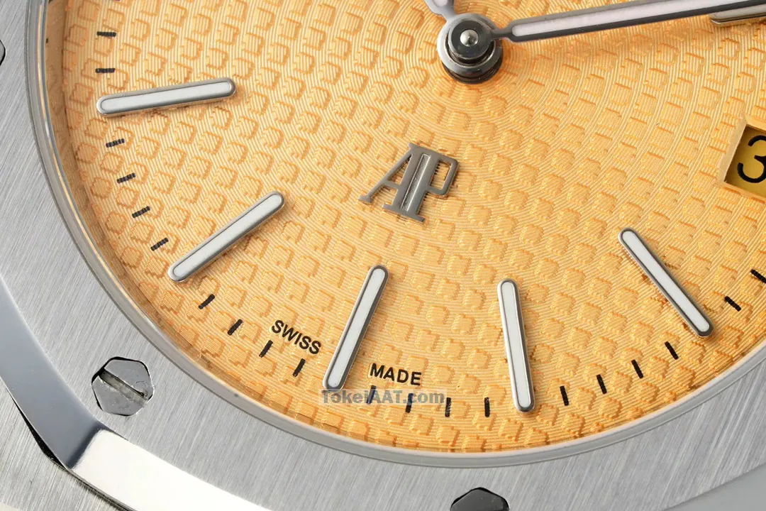 高品質AUDEMARS PIGUETオーデマ ピゲコピー時計 15202ST.OO.0944ST.02 オレンジの文字盤[3]