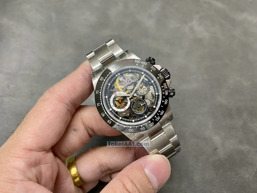 【スケルトン時計】ロレックス デイトナN級品ブランド複雑な形状 18299LN[3]