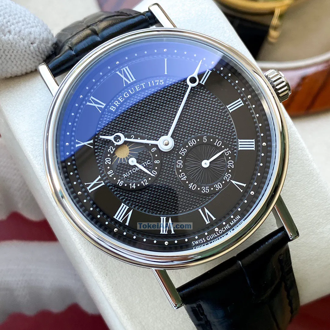 ブレゲN級品 ローズゴールド素材 紳士腕時計41mm 高貴で優れたB490244[5]