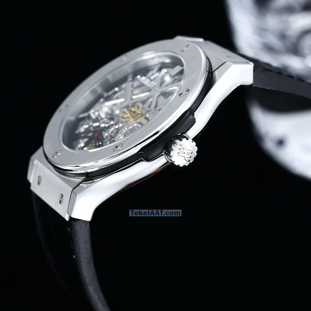 スケルトンダイヤル HUBLOTコピー時計クラシックフュージョン美品 迅速な発送H4792382[6]