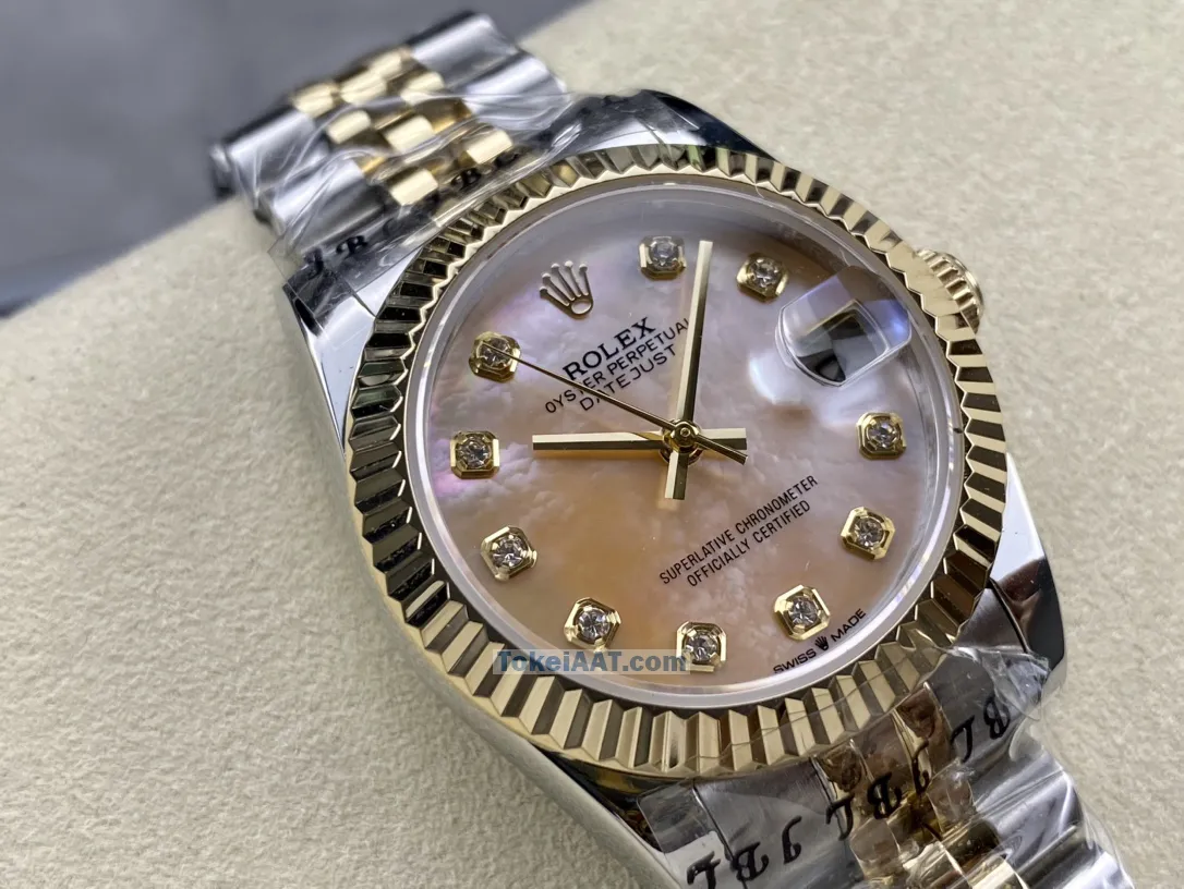 レディース ロレックスコピー時計 シングル カレンダー デイトジャスト 話題商品11774GN[1]