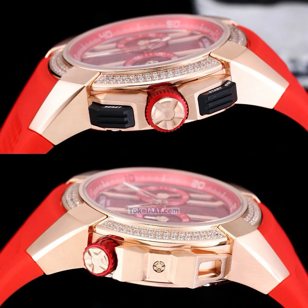 ジェイコブ&コーJACOB&CO 特別な時計ダイヤモンドケース 特大サイズ45MM 8720211[8]