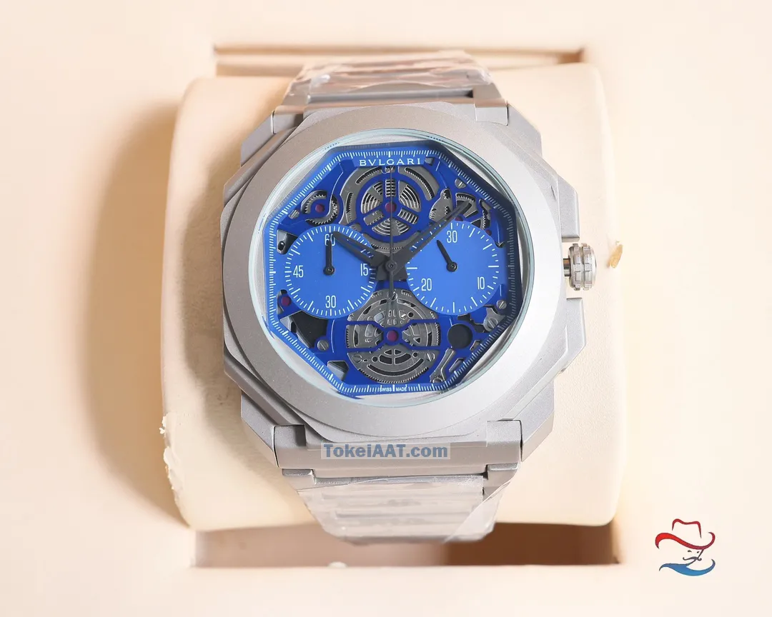 最安値ブルガリコピー時計オクト904チタンメタル40mm 77929KQ[2]