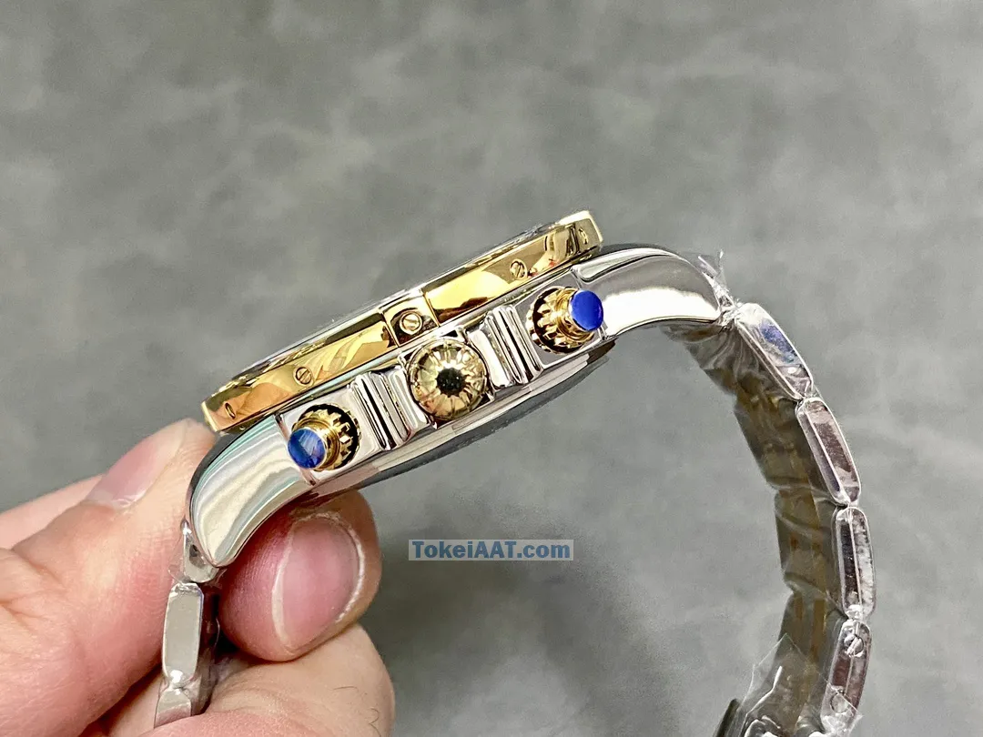 新しい人気ブライトリング機械式クロノグラフ 44mm エアロマリーン5038039G[5]