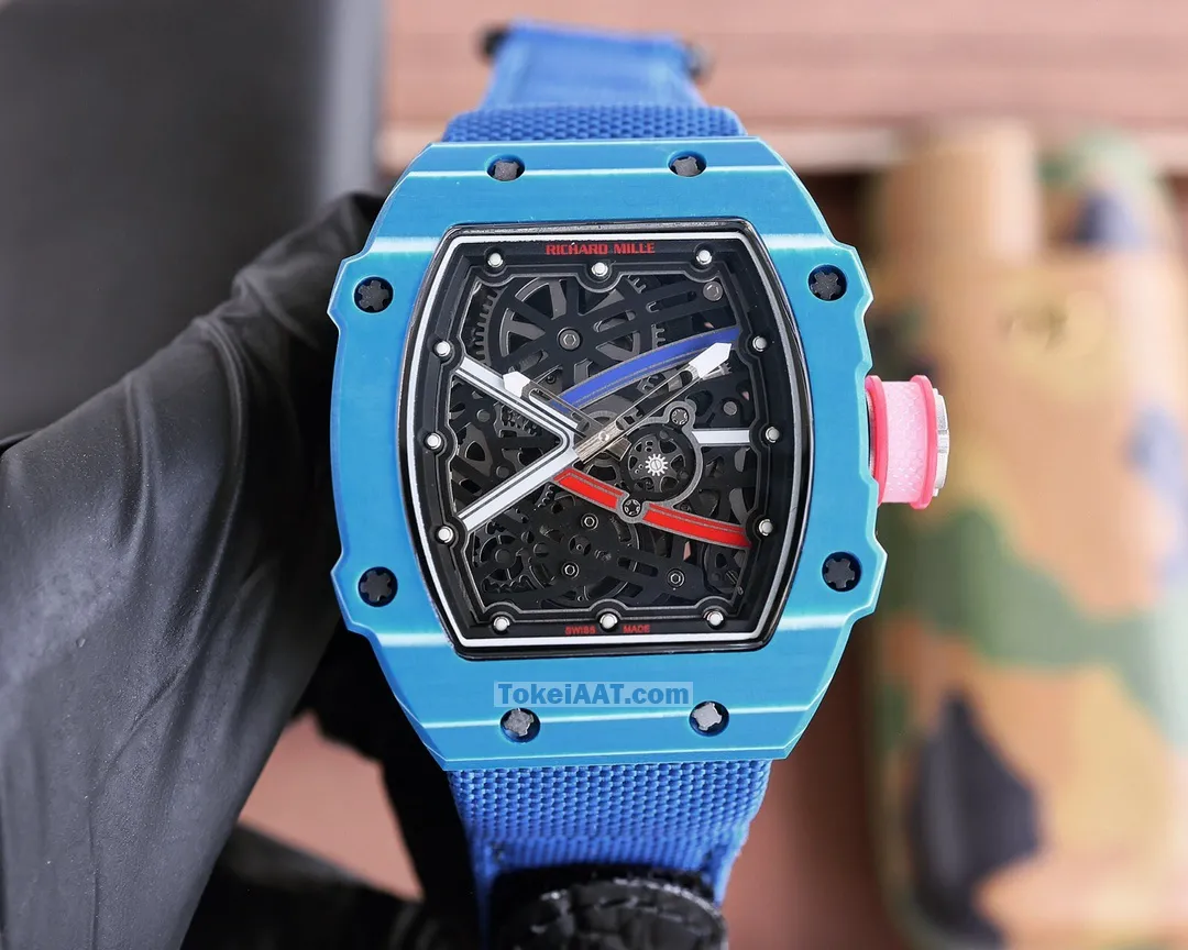 【カーボンファイバー】N級品リシャール・ミル RM67-02 チャンピオンシップモデル[6]