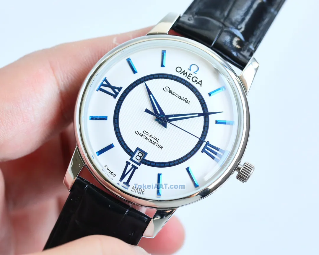 超人気オメガデ･ビル自動機械41mm ステンレススチールO2331918[4]