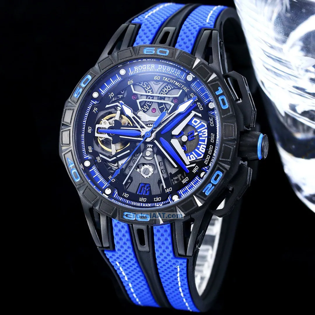 ロジェ・デュブイ高級N品 エクスカリバー自動巻き カーボンチタン合金D16829Q51[1]