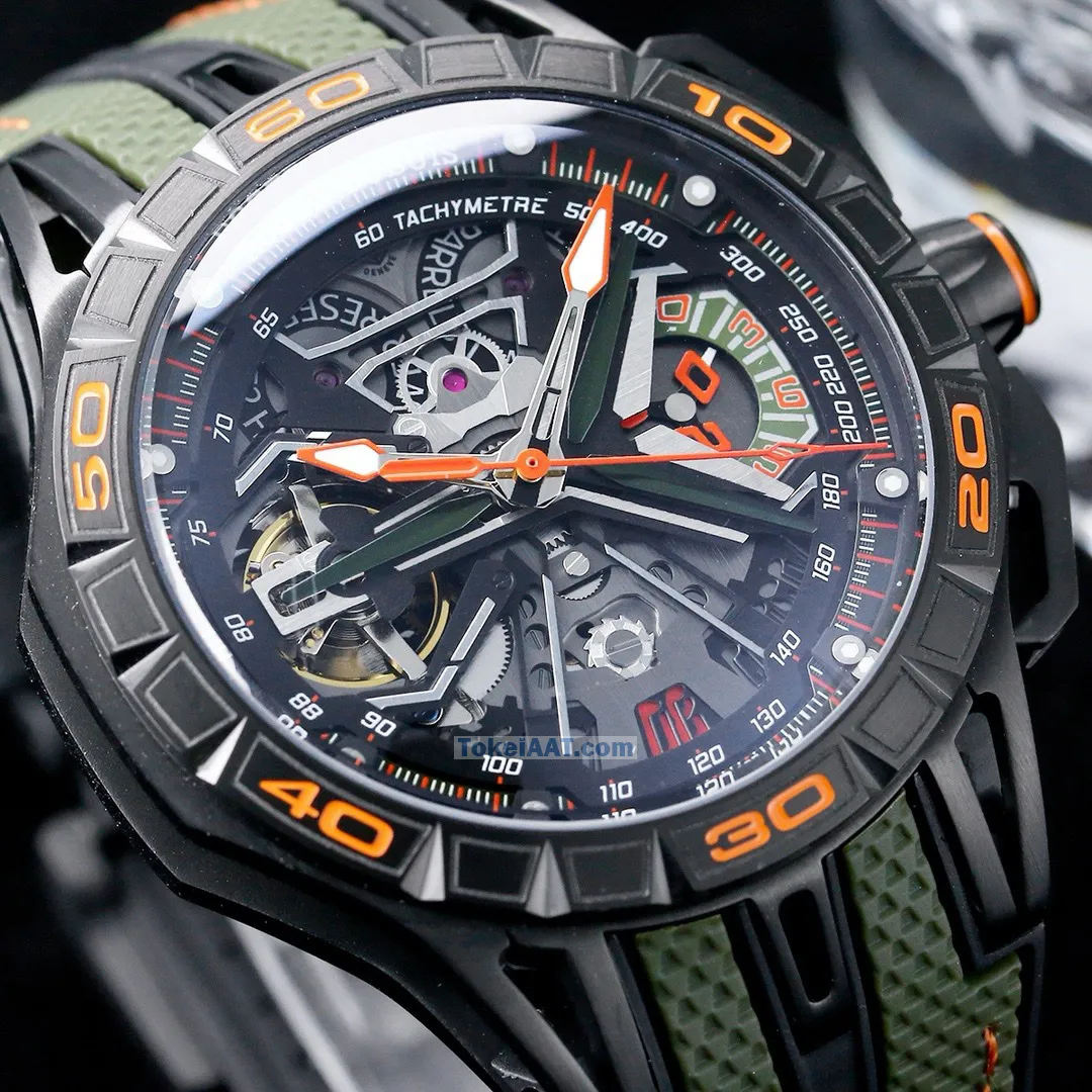 ロジェ・デュブイ高級N品 エクスカリバー自動巻き カーボンチタン合金D16829Q51[3]