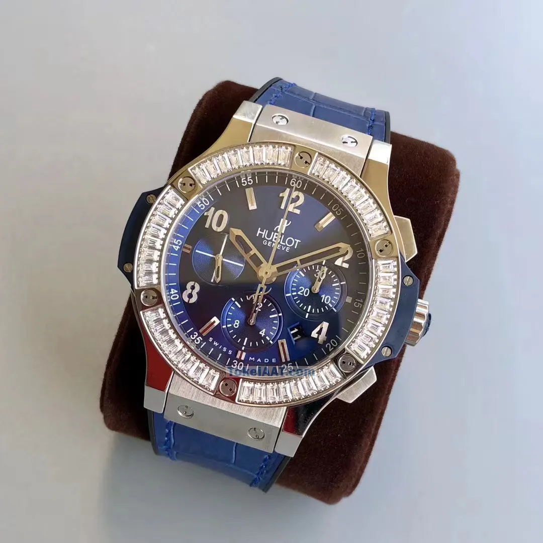 ウブロスーパーコピー時計専用 ブルー ビッグバン45mm ステンレス スチール412.790XM.200[1]
