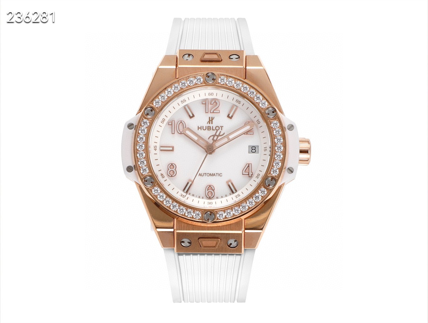 ダイヤモンド HUBLOTブランドコピー時計 ビッグバン ワンクリック キングゴールド 465.OE.2080.RW.1204