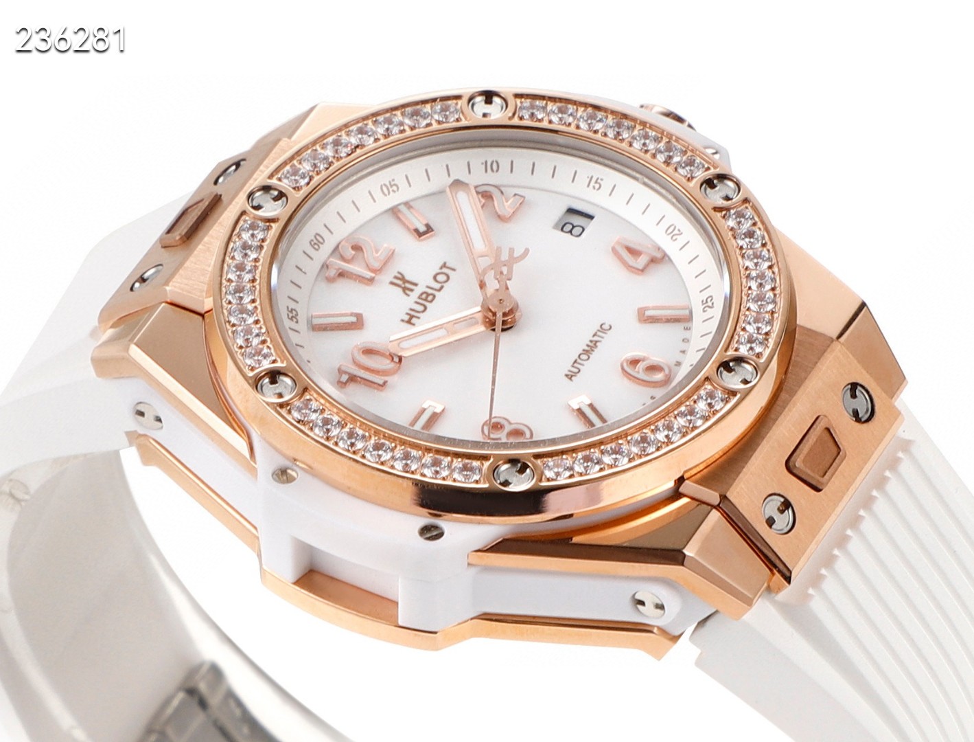 ダイヤモンド HUBLOTブランドコピー時計 ビッグバン ワンクリック キングゴールド 465.OE.2080.RW.1204[2]