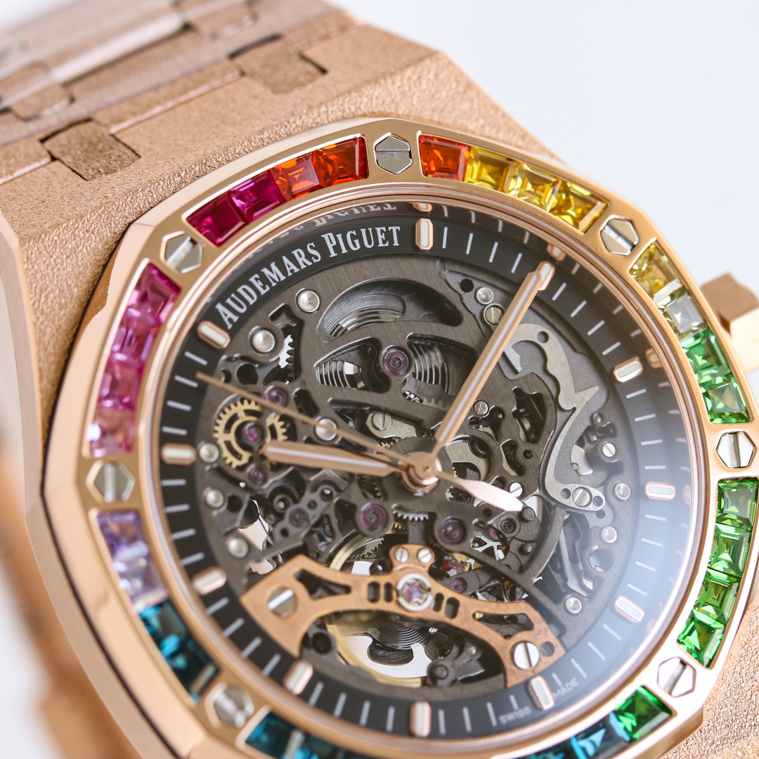 ブランド時計激安 Audemars Piguet ロイヤルオークレインボー新商品15412BC[2]