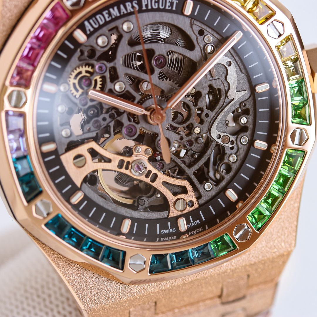 ブランド時計激安 Audemars Piguet ロイヤルオークレインボー新商品15412BC[3]