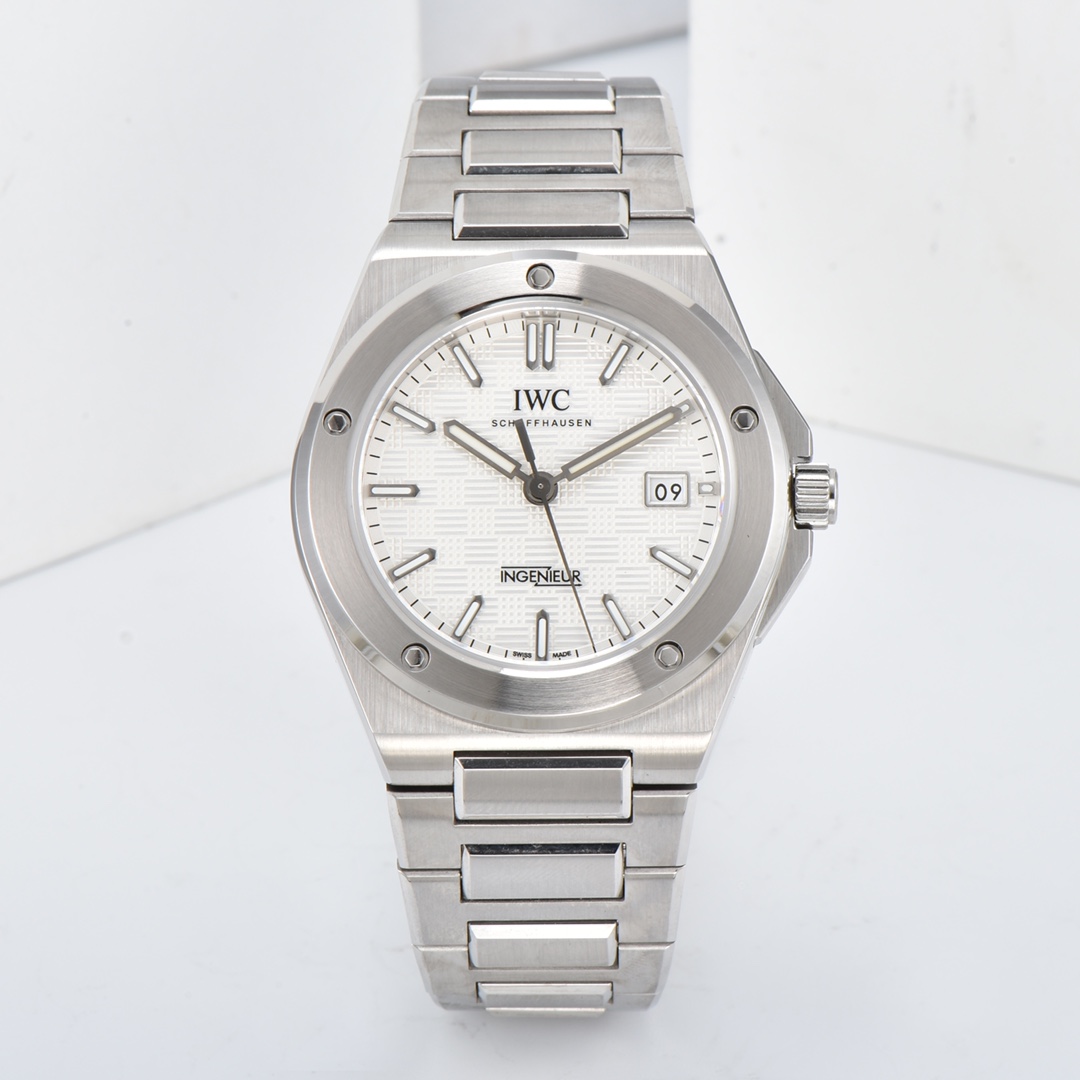 高級時計IWC インヂュニア スティール 40mm ブラックダイヤルIW182692[9]