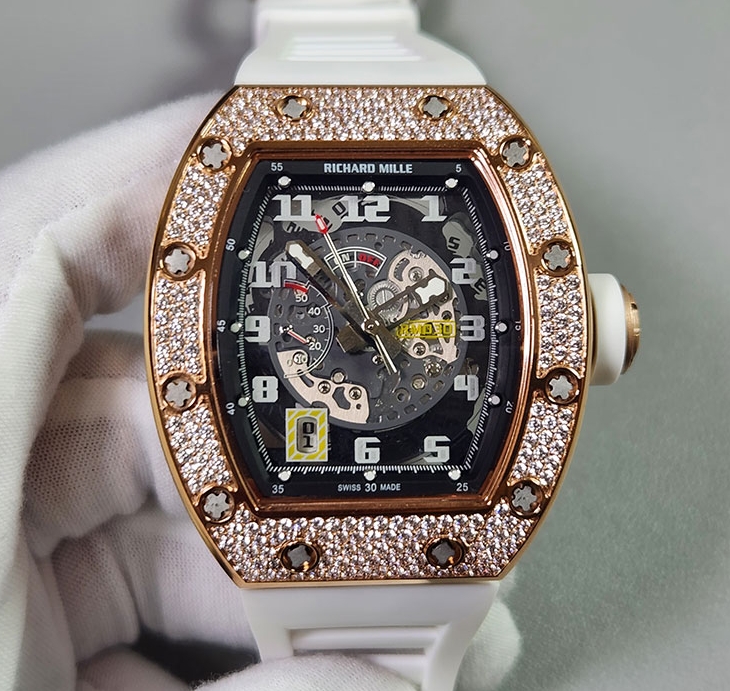 ブランド リシャール・ミル ダイヤモンド 自動巻き RM030 AL TI