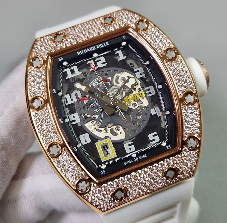 ブランド リシャール・ミル ダイヤモンド 自動巻き RM030 AL TI[1]