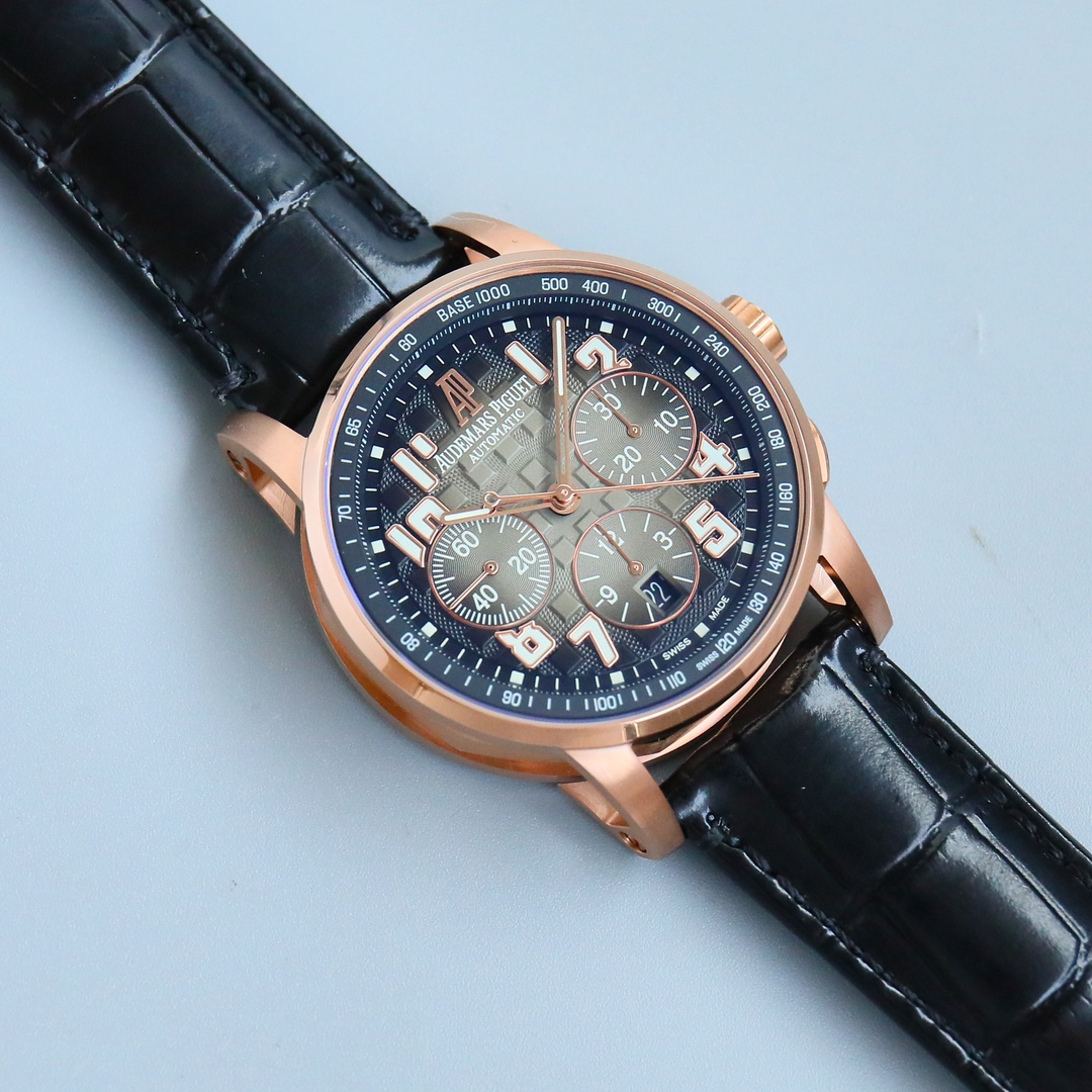 オーデマピゲスーパーコピーローズゴールド 41mm クロノグラフ メカニカル26048-H03[6]