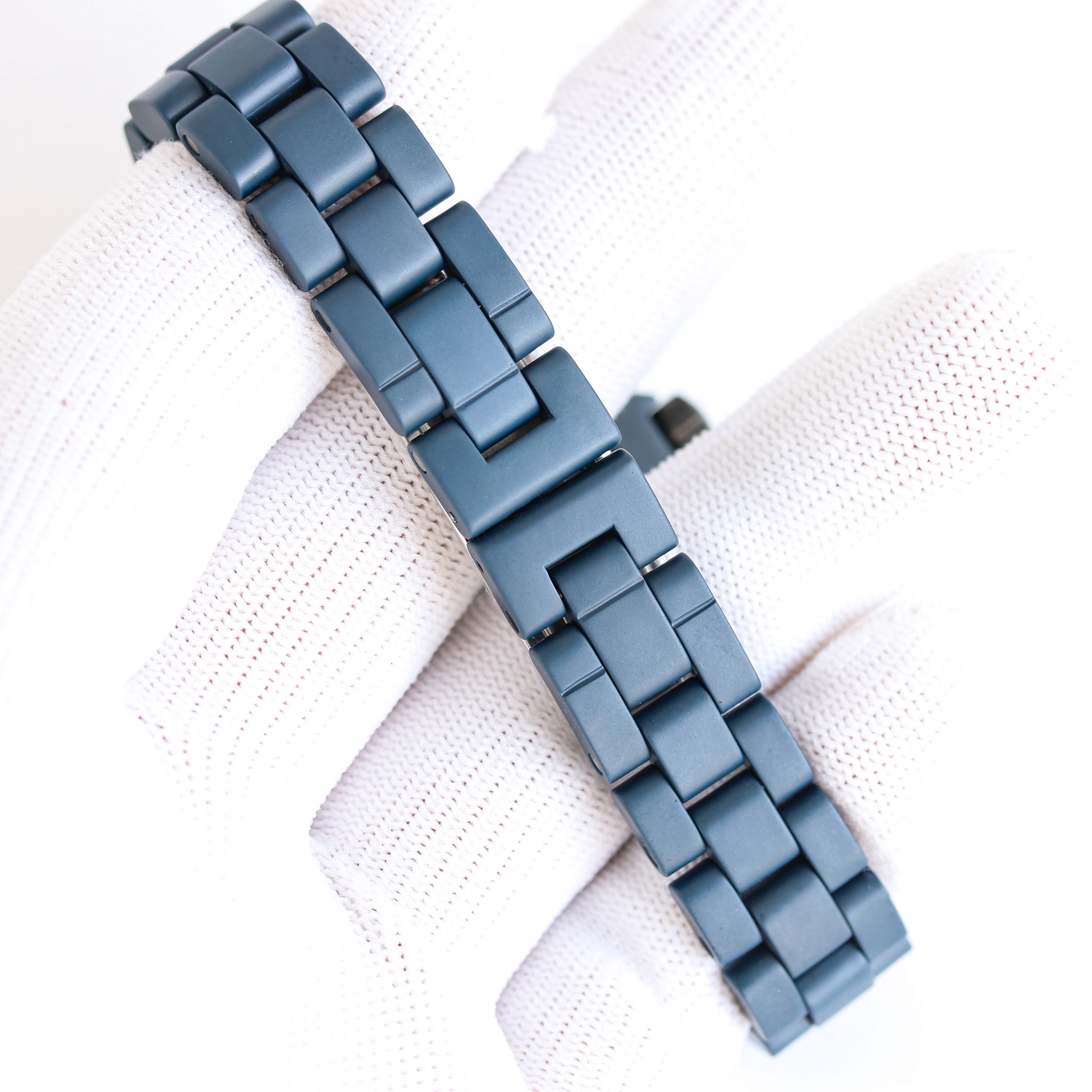 シャネルJ12 ブルー 33mm 腕時計レディース 自動巻き H780203[5]