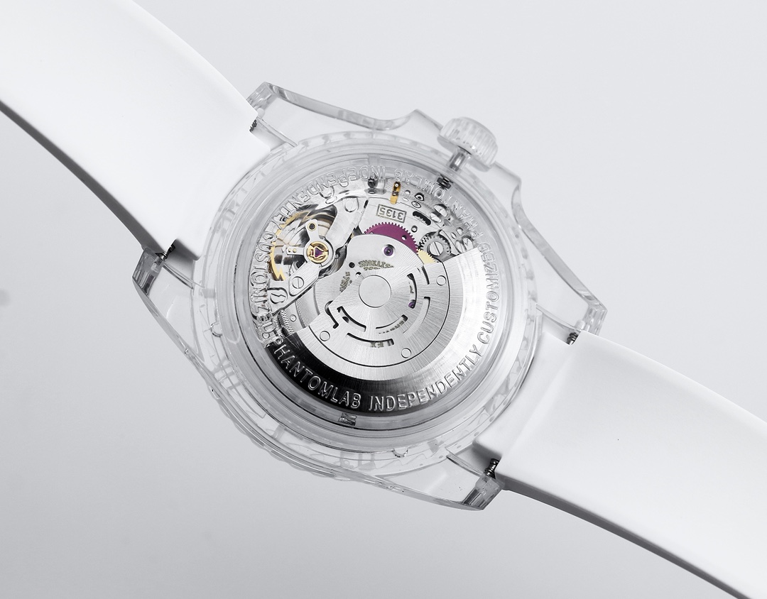 ROLEX & PHANTOMLAB コラボレーション クリスタルレプリカ腕時計 66829m[7]