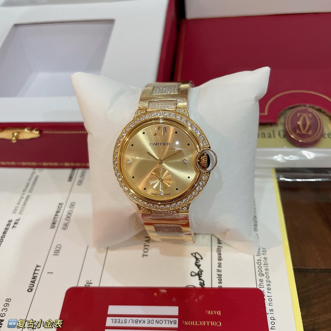 スーパーコピー時計通販カルティエ バロンブルー 新作レディースC67923[1]