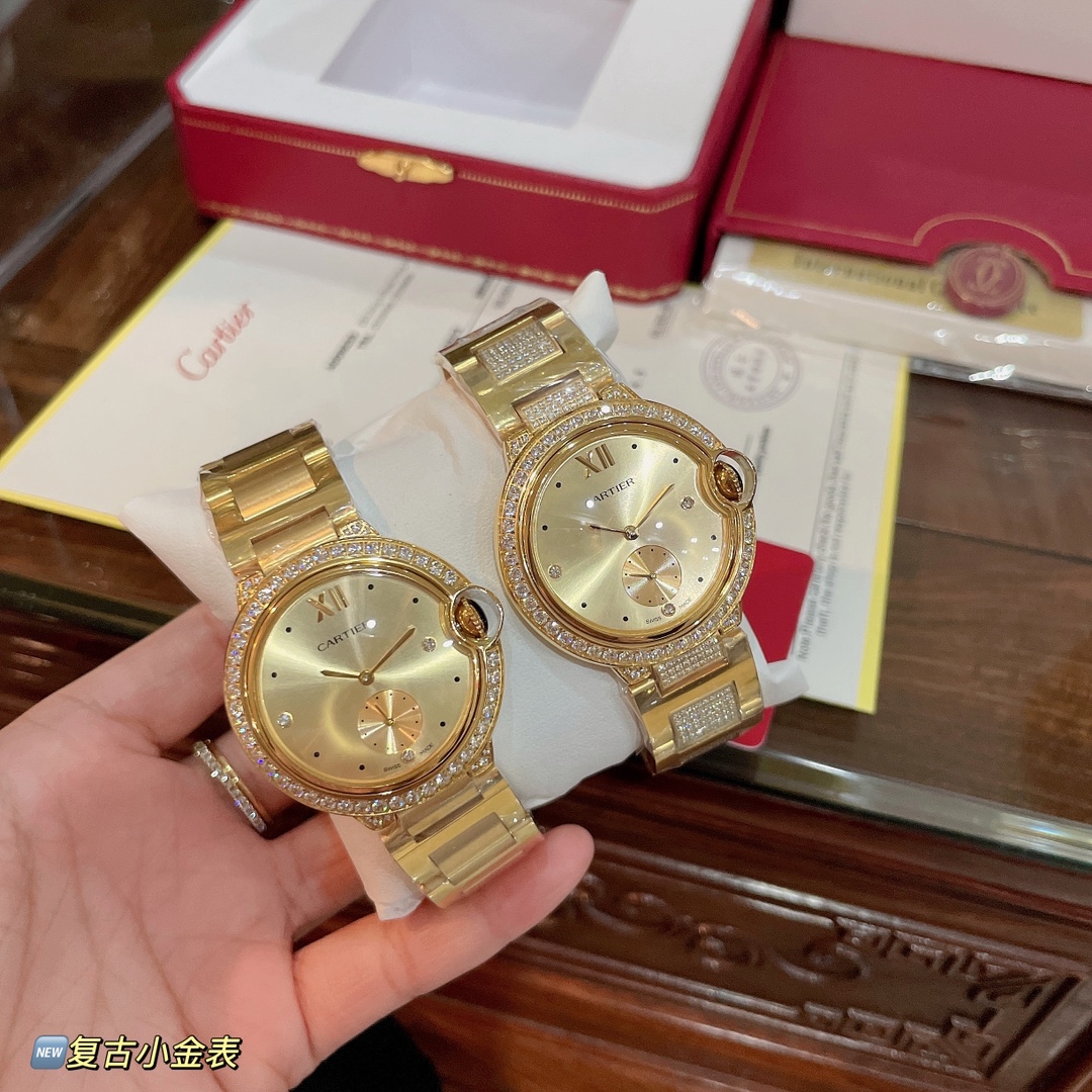 スーパーコピー時計通販カルティエ バロンブルー 新作レディースC67923[7]