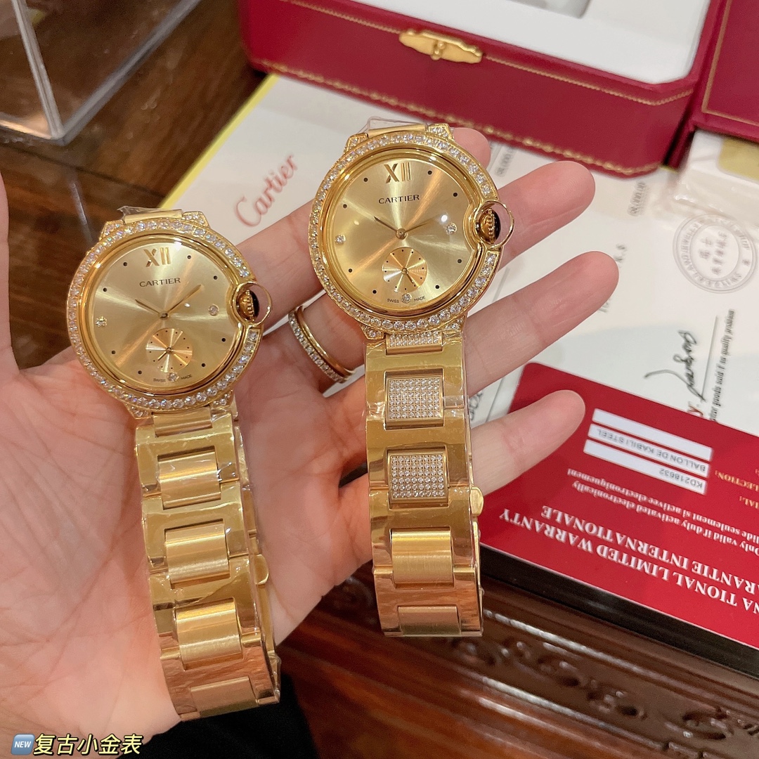 スーパーコピー時計通販カルティエ バロンブルー 新作レディースC67923[8]