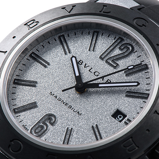 ブルガリ ディアゴノ 激安腕時計 マグネシウム DG41C6SMCVD シルバー[1]