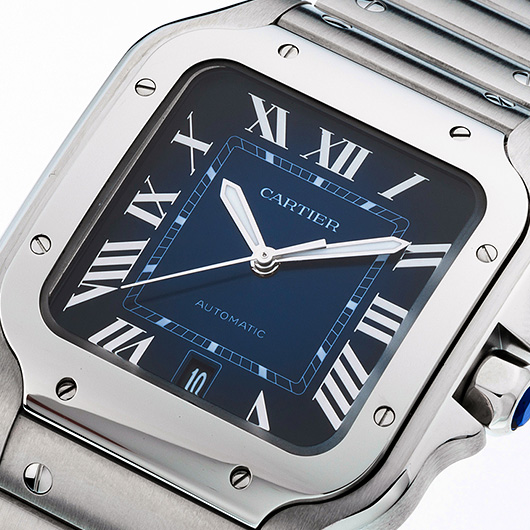 最安値カルティエ サントス ドゥ ブルー カルティエ通販 LM WSSA0071[1]