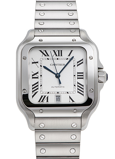 カルティエコピー時計旗艦店 WSSA0018 サントス ドゥ シルバー メンズ 新作掲載