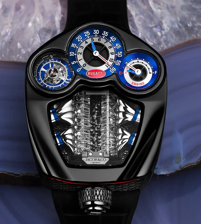 希少腕時計ジェイコブとブガッティのコラボレーションモデルBU300.21.AA.AA.B[2]