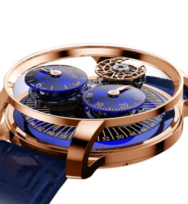 ブルー ジェイコブ&コーコピーブランド アストロノミア レギュレーターAR200.40.AA.AA.A[2]