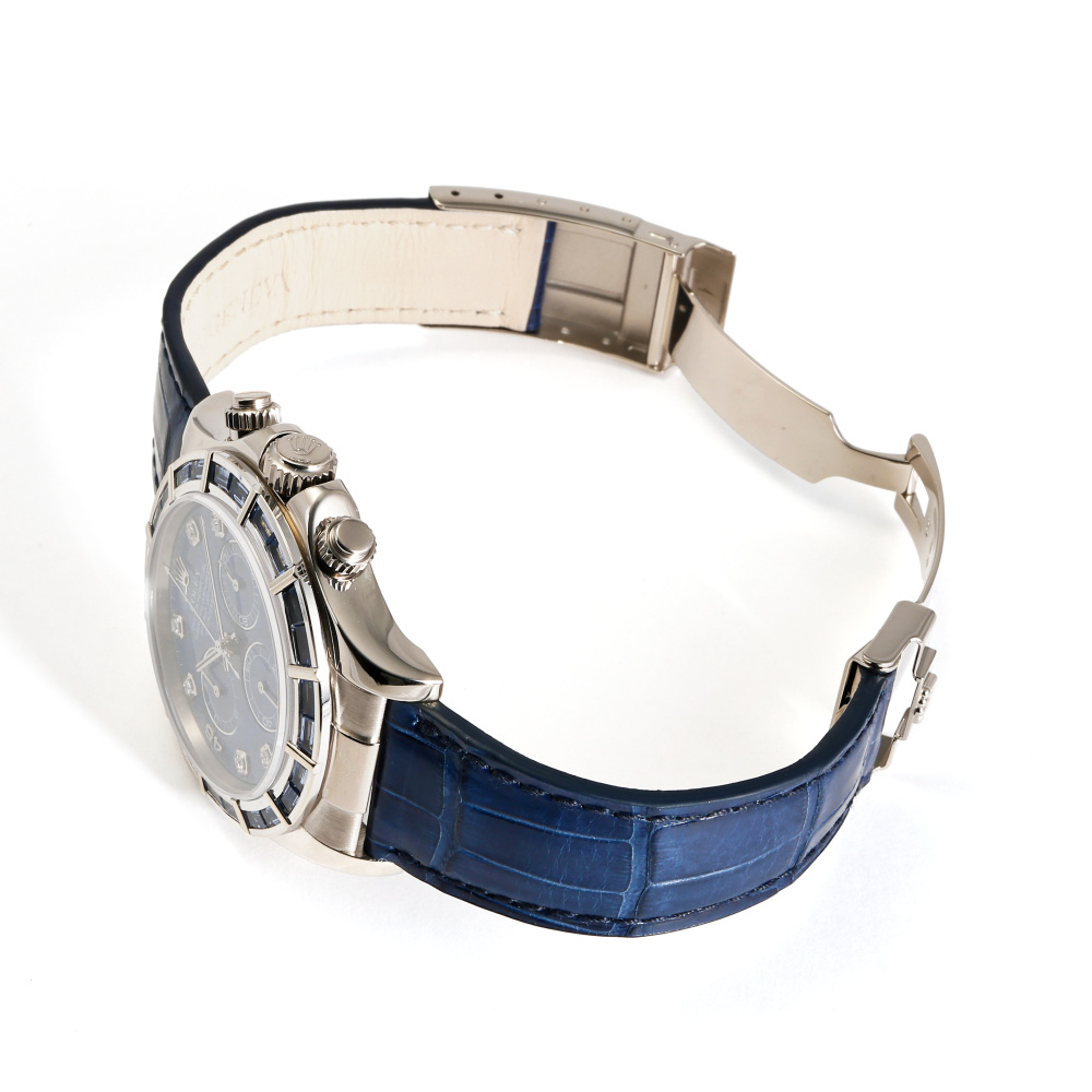 ロレックスコスモグラフ デイトナコピー時計 116589SACI ブルー贈り物に最適[2]