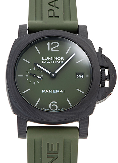 グリーン パネライ ルミノール クアランタ 40mm 自動巻き PAM01526 