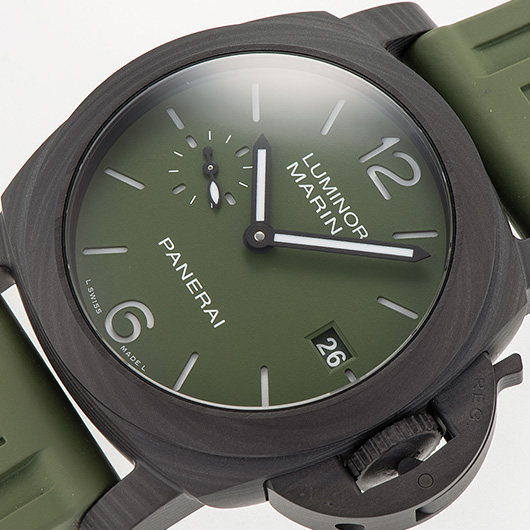 グリーン パネライ ルミノール クアランタ 40mm 自動巻き PAM01526 [1]