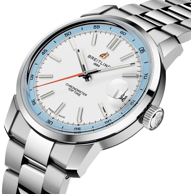 ブライトリングブランド時計 自動巻き トップタイム B31 AB3113281A1A1[1]