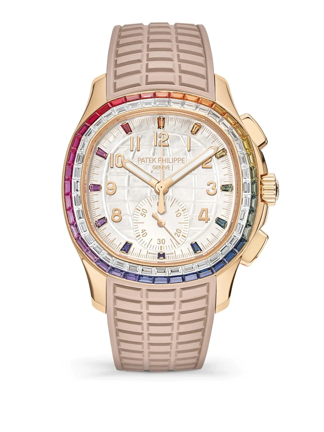 パテックフィリップ アクアノート偽物 ルーチェ 7968792 「レインボー」 クロノグラフ[1]