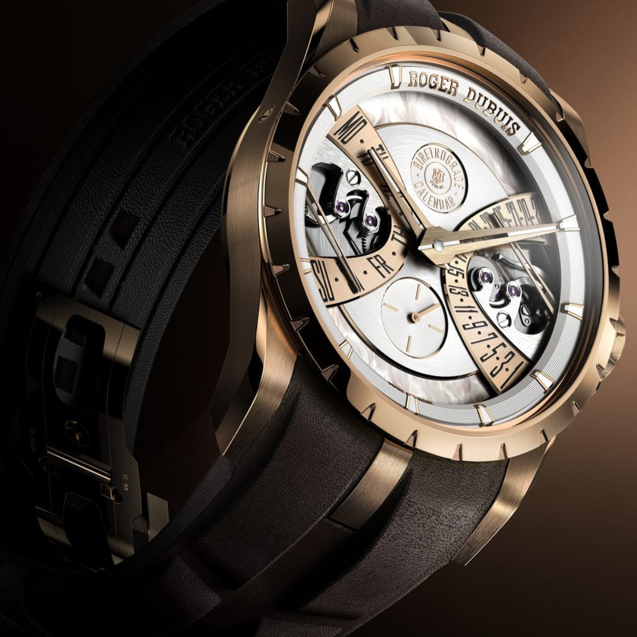 ロジェデュブイ 良好 エクスカリバー モノバランシエ バイレトログラード カレンダー DBEX1179[1]