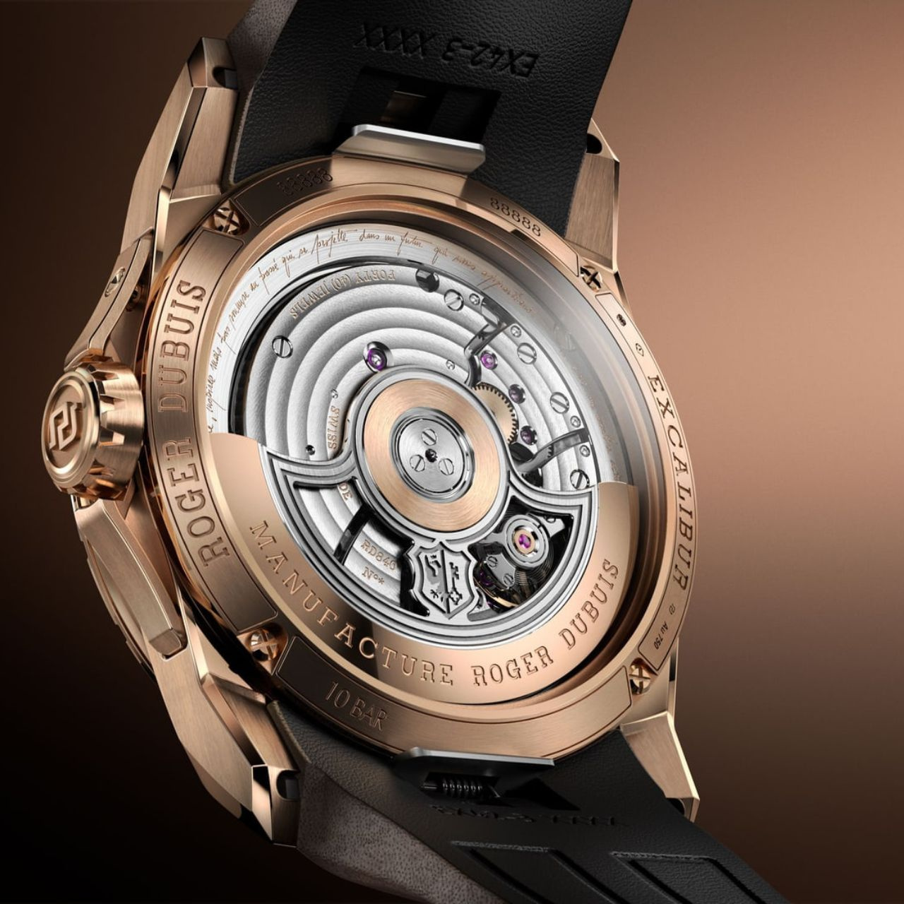 ロジェデュブイ 良好 エクスカリバー モノバランシエ バイレトログラード カレンダー DBEX1179[3]