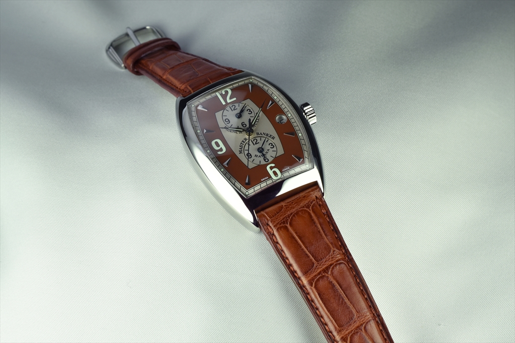 新作フランク ミュラー時計コピー 7880MBHV AC トノウ カーベックス マスターバンカー ハバナ