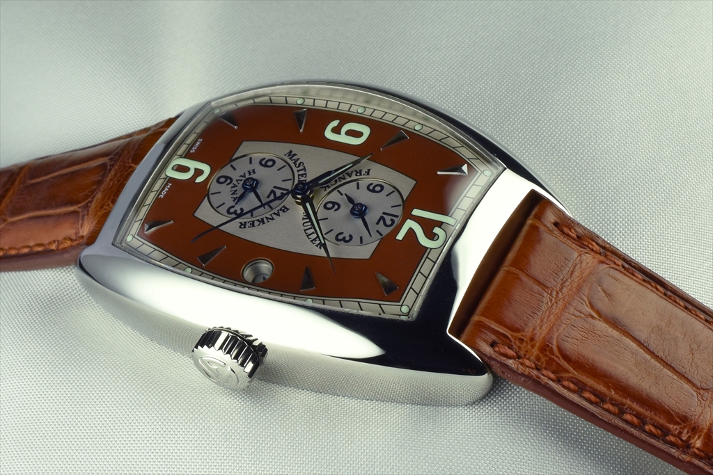 新作フランク ミュラー時計コピー 7880MBHV AC トノウ カーベックス マスターバンカー ハバナ[3]